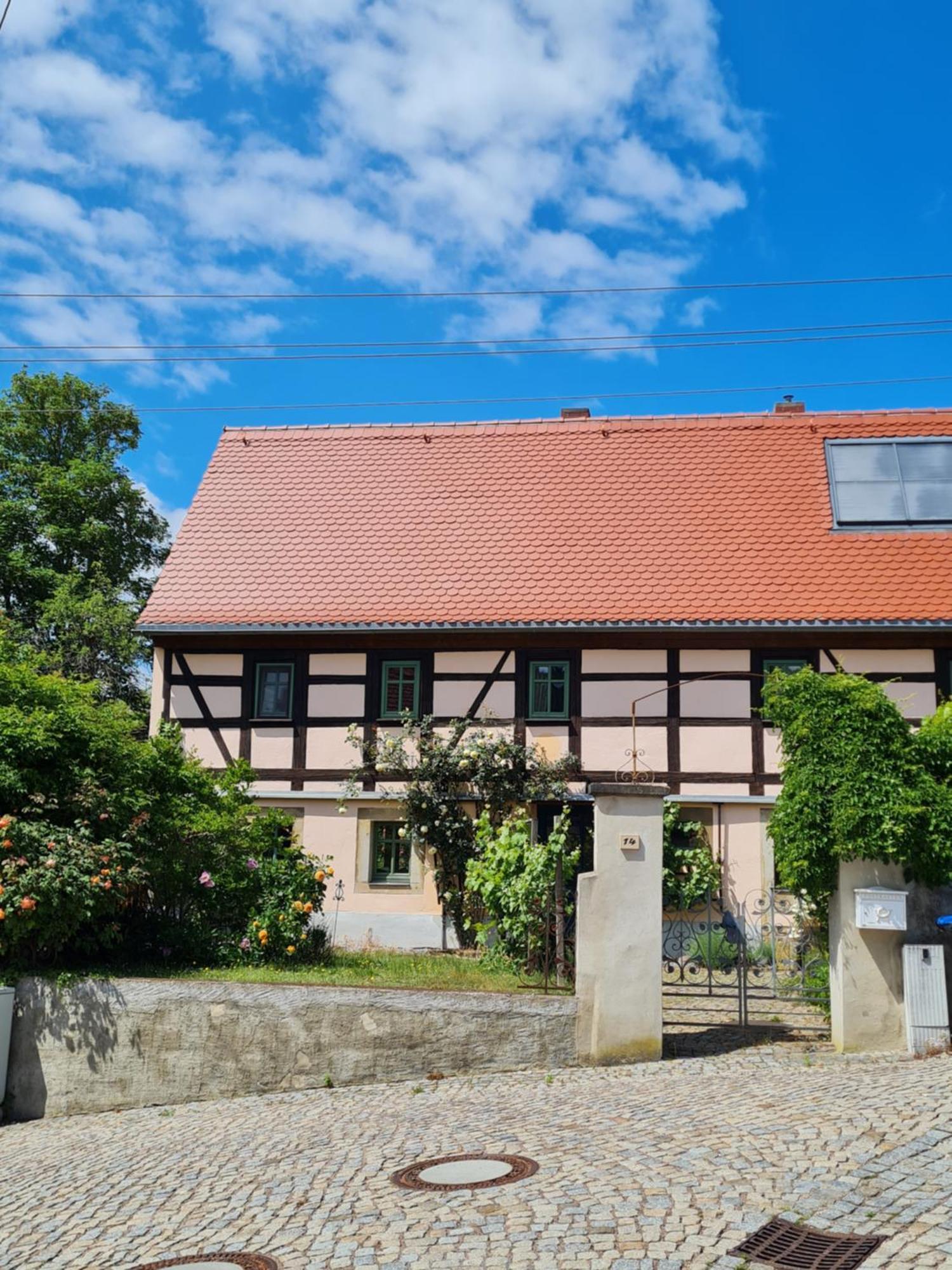 Unterkunft Am Weinberg Nunchritz Exterior foto